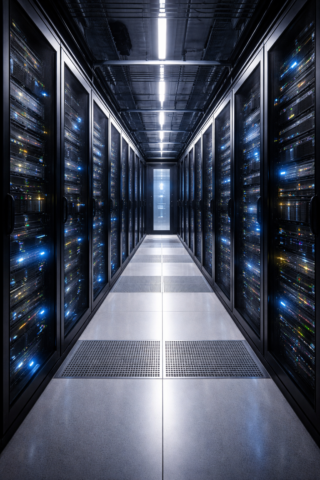 high tech data center aisle endoftext .png